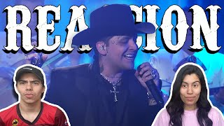 REACCIÓN II Christian Nodal – La Mitad Jimmy Kimmel Live [upl. by Yesnel]