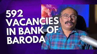 592 Vacancies in Bank of Baroda  Apply Now [upl. by Hilton729]