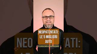 Neopatentati le 5 auto migliori [upl. by Neellek]