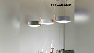 Simple Metal Multi Lights LED Pendant Light For Kitchen [upl. by Putnem530]