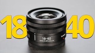 KLEINSTE OBEKTIV DER WELT 🔥 LUMIX 1840mm Review [upl. by Yreffeg]