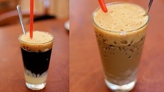 How to make Vietnamese coffee  Ca phe sua da  Helens Recipes [upl. by Nolos613]