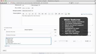 Redmine Invoices plugin [upl. by Osi285]