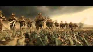 Rohan army vs Haradrim army [upl. by Sydel]