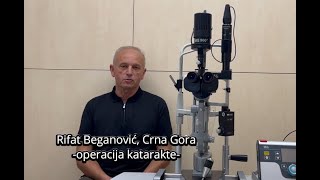 Operacija katarakte  iskustvo pacijenta iz Crne Gore specijalna bolnica Sveti Vid [upl. by Gebhardt114]