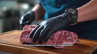 Cara Masak Steak Ala Profesional 🥩 steak steakcooking [upl. by Kella538]