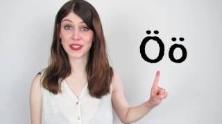 GERMAN UMLAUTS for Dummies How To Pronounce Ä Ö Ü [upl. by Ataga]