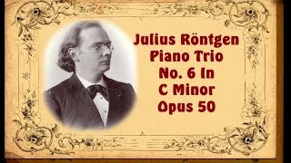 Röntgen  Piano Trio In C Minor Opus 50 [upl. by Emile]