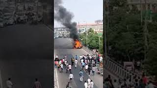 Tarjan the wonder car 🚗 💥 chalne lagi aag se jali hui कार [upl. by Nytsirk]