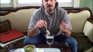 Pure Jeevan Demonstrates Taking Oregano Oil [upl. by Terryl]