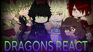 DRAGONS REACT TO THEIR TRAINERS 1 httyd [upl. by Leuqim]