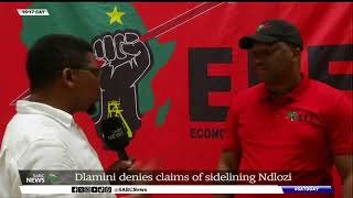 EFF  SG Marshall Dlamini mum on claims Ndlozi has been sidelined [upl. by Yud]