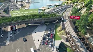 FINAL DESIGNS FOR SYDNEY’S NEWEST PARKLANDS UNVEILVEDRozelle Int TfNSW [upl. by Aissert447]