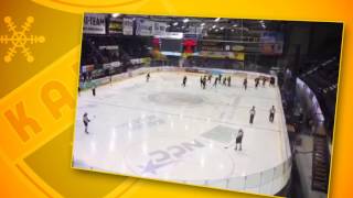 A 17yearold Kasperi Kapanen scores an amazing betweenthelegs overtime goal in playoffs [upl. by Odrareve]