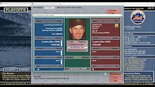 Baseball Mogul 2024 Playthrough Meet the Mets Part 1 [upl. by Guerin]