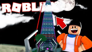 I Built The Worlds TALLEST SKYSCRAPER In Roblox Hope youre not afraid of heights [upl. by Messab11]