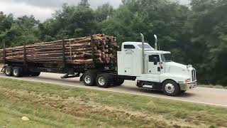 Kenworth T600 logging truck [upl. by Eibot]