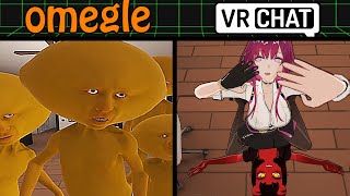 Omegle Trolling in VRChat ft Ryvox [upl. by Howlan334]