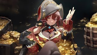 Nightcore  Silver amp Gold Shes a Pirate Lyrics [upl. by Undine]