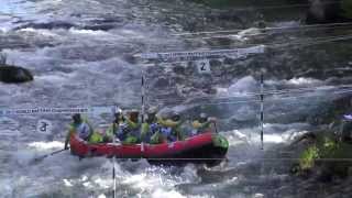 2013 Worlds Rafting New Zealand  Slalom Men Brasil [upl. by Nirac930]