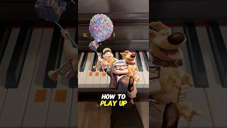 How to Play ‘Up’ Theme – Easy Piano Tutorial piano pianotutorial shorts [upl. by Denys]