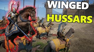 UNLEASH THE WINGED HUSSARS  Conquerors Blade  Winged Hussars [upl. by Regni]