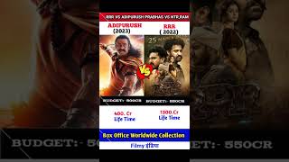 ADIPURUSH VS RRR MOVIE COMPARISONBox office collectionshorts movie boxofficecollection [upl. by Lysander]