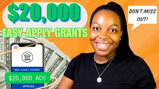 20K Easy to Apply for New Business Grants  Grants 2024 [upl. by Savick]