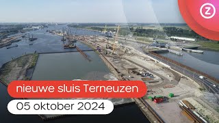 Nieuwe Sluis Terneuzen 05 oktober 2024 [upl. by Atnovart]