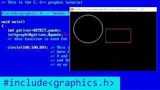 graphicsh in turbo c [upl. by Atteniuq172]