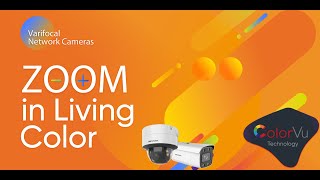 Hikvisions new ColorVu Varifocal network camera demo [upl. by Llehsim365]