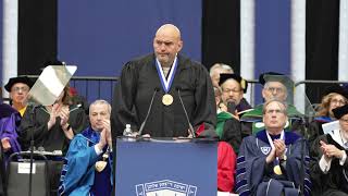 Senator John Fetterman receives the Presidential Medallion at YUs 93rd Commencement 2 of 2 [upl. by Granese]