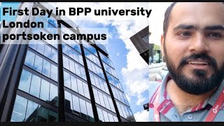 My First day in BPP university London Portsoken Campus bppuniversity ukstudentlife ukstudyvisa [upl. by Amberly]