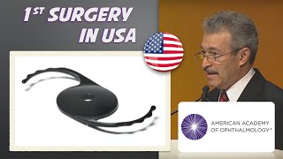 First Surgery in the United States with the XtraFocus Pinhole Implant [upl. by Mischa]