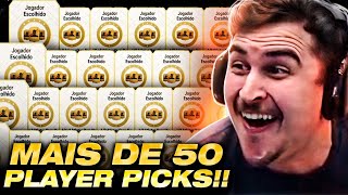 ABRI MAIS DE 50 PLAYER PICKS NO BANQUETA E OLHA O QUE EU TIREI [upl. by Skardol]