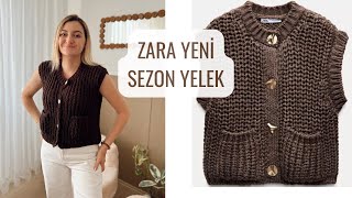 SELANİK ÖRNEĞİ YELEK NASIL ÖRÜLÜR 🌸 DETAYLI ANLATIM knitting [upl. by Toddie]