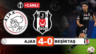 Ajax 40 Beşiktaş  Avrupa Ligi Canlı Yayın [upl. by Lhadnek]