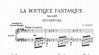 O Respighi  La Boutique fantasque  1919  After Rossinis Péchés de Vieillesse [upl. by Nodyl]