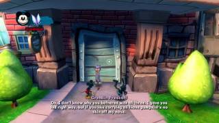 Lets Play Epic Mickey 2 Part 4  Grumpy Gremlin [upl. by Nnaeirelav]