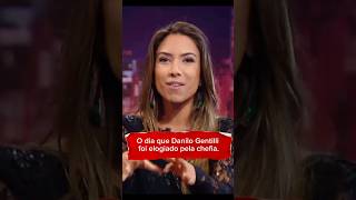 Patrícia Abravanel rasga elogios sobre o trabalho do Danilo Gentilli [upl. by Jehu]