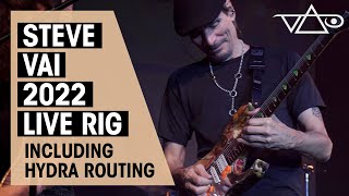 Steve Vai  2022 Live Guitar Rig  Thomann [upl. by Ylenaj]