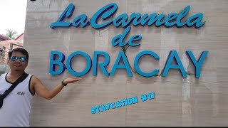 LA CARMELA DE BORACAY STAYCATION BEACHFRONT STATION 2  QUICK ROOM TOUR [upl. by Greenwood788]