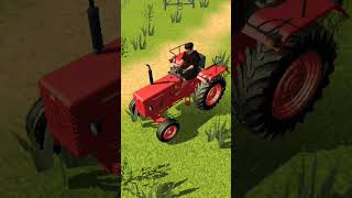 automobile trectr farmer tracror modified 5050d farming trecter stunt tractr [upl. by Ainatit]