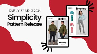 Simplicity Early Spring 2024 Pattern Release [upl. by Kynan]