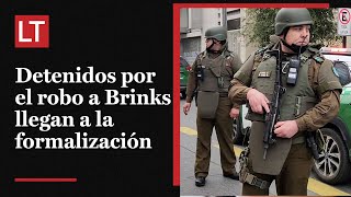 Robo a Brinks así fue la llegada de los detenidos a la formalización en Rancagua [upl. by Bowden]