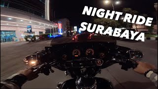 361 — SURABAYA MALAM HARI BERSAMA HARLEY DAVIDSON  MOTOVLOG INDONESIA [upl. by Anu]