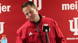 Curt Cignetti Postgame Press Conference  Hoosiers Fall to Ohio State [upl. by Oremoh]