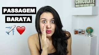 COMO COMPRAR PASSAGEM BARATA [upl. by Anyg]