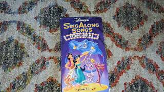 Disneys SingAlong Songs Friend Like Me VHS Review [upl. by Gavrah948]