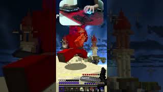 Clean enough pt36 ASMR meme minecraft bedwars minecraftshorts hypixel pvp skywars minemen [upl. by Rebna]